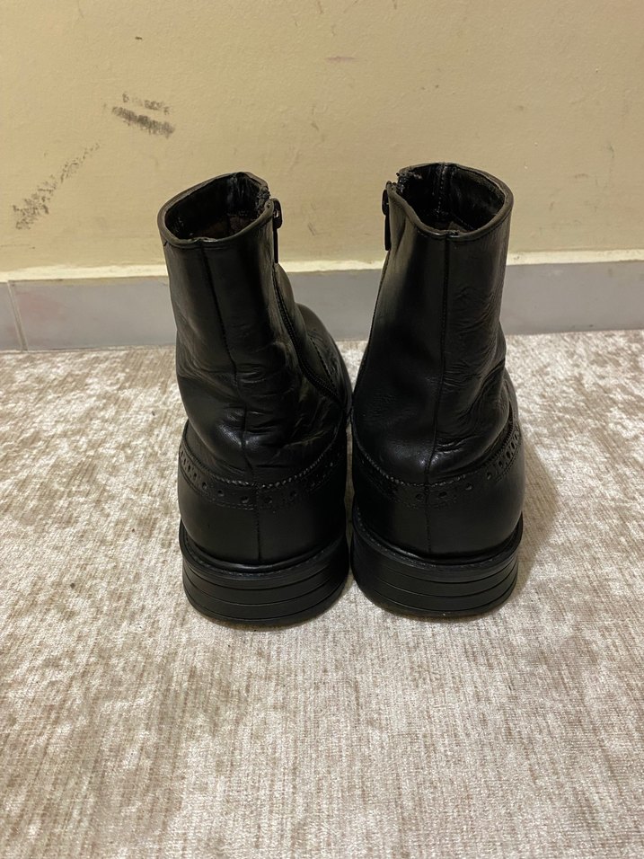 Klasik Siyah Erkek deri Bot - Görsel 5