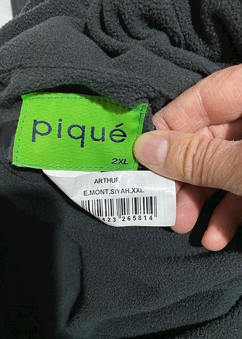 Siyah Fermuarlı Erkek Mont - Görsel 7