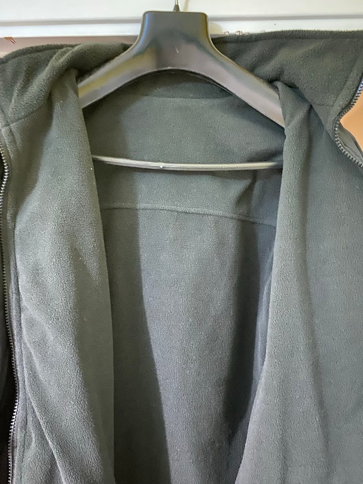 Siyah Fermuarlı Erkek Mont - Görsel 5