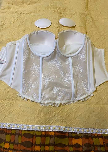 Magic Form Dantelli Destekli Straplez Büstiyer - Görsel 3