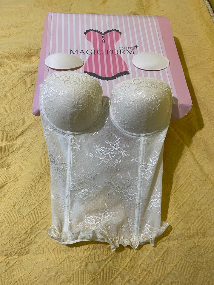 Magic Form Dantelli Destekli Straplez Büstiyer - Görsel 2