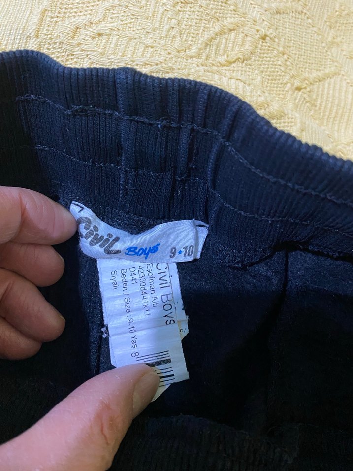 Siyah Eşofman Altı - Görsel 5