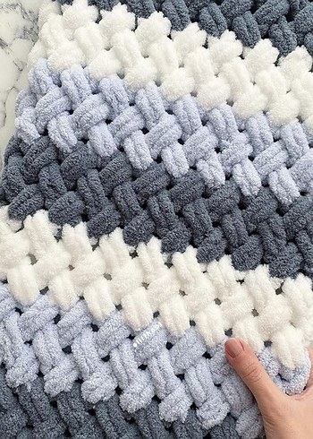 Örgü Bebek Battaniyesi - Görsel 2