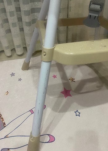 Bej Pastel Renkli Kraft Mama Sandalyesi - Görsel 5