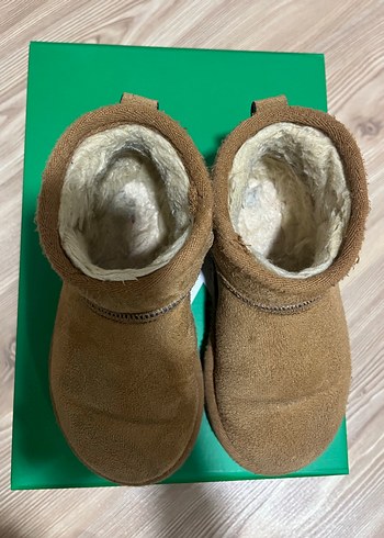 United Colors of Benetton Çocuk Kahverengi Süet Bot - Görsel 3