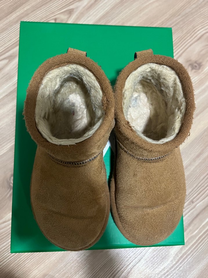 United Colors of Benetton Çocuk Kahverengi Süet Bot - Görsel 3