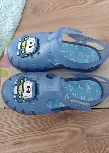 Mavi Baskılı Erkek Çocuk Sandalet - Görsel 2