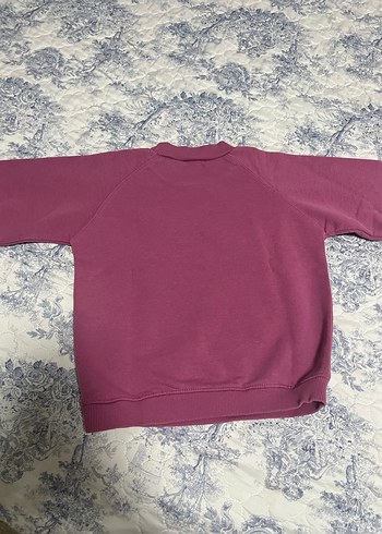 Bordo ve Yeşil Çocuk Sweatshirt - Görsel 7
