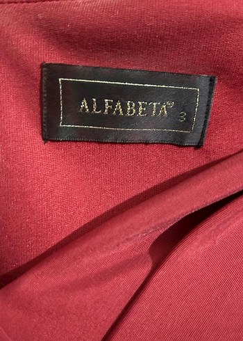 Bordo Uzun Drapeli Kadın Abiye Elbise - Görsel 3