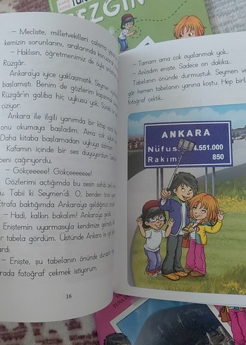 Türkiye'm Süper Gezginler Çocuk Kitap Seti 10 adet - Görsel 7