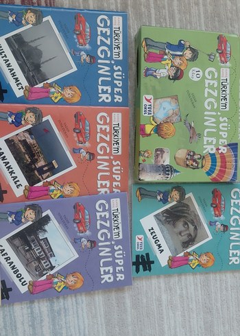 Türkiye'm Süper Gezginler Çocuk Kitap Seti 10 adet - Görsel 3