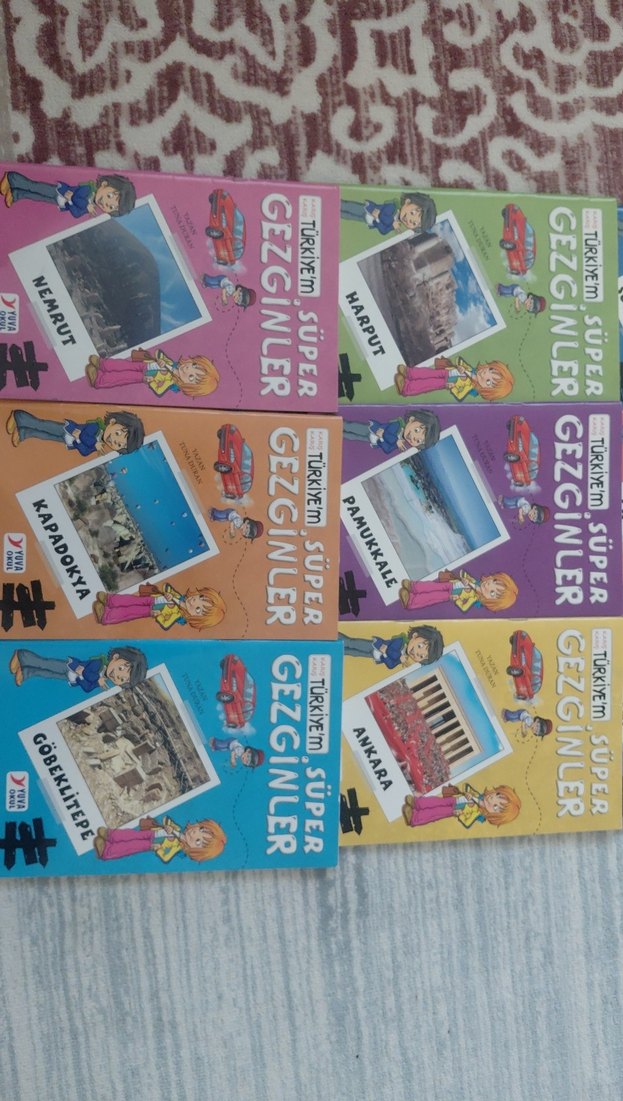 Türkiye'm Süper Gezginler Çocuk Kitap Seti 10 adet - Görsel 2