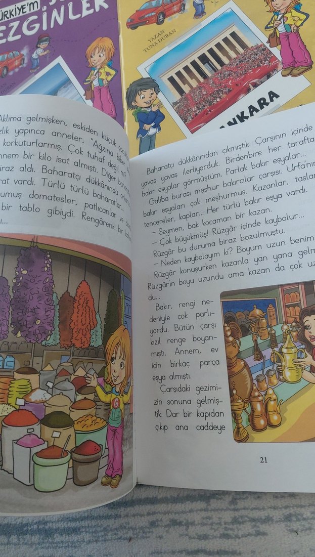 Türkiye'm Süper Gezginler Çocuk Kitap Seti 10 adet - Görsel 4
