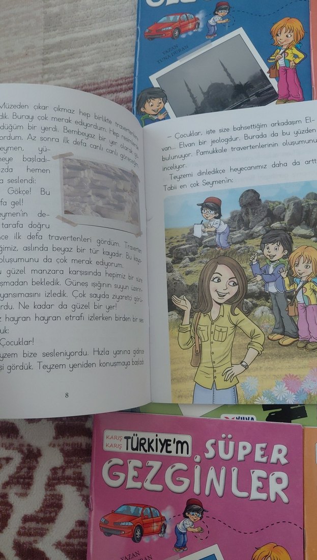 Türkiye'm Süper Gezginler Çocuk Kitap Seti 10 adet - Görsel 5