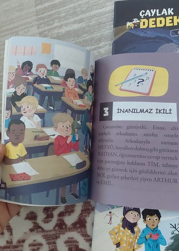 Çaylak Dedektif Çocuk Kitapları Seti - Görsel 8