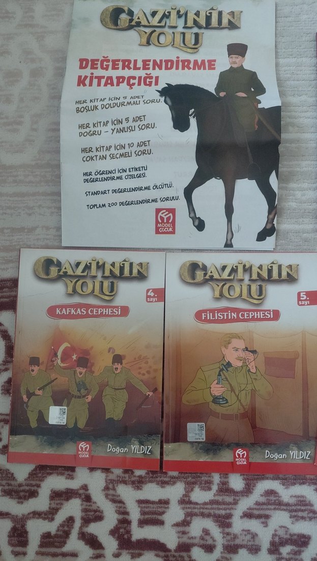 Gazi'nin Yolu Dergi Seti .10 adet kitap - Görsel 4