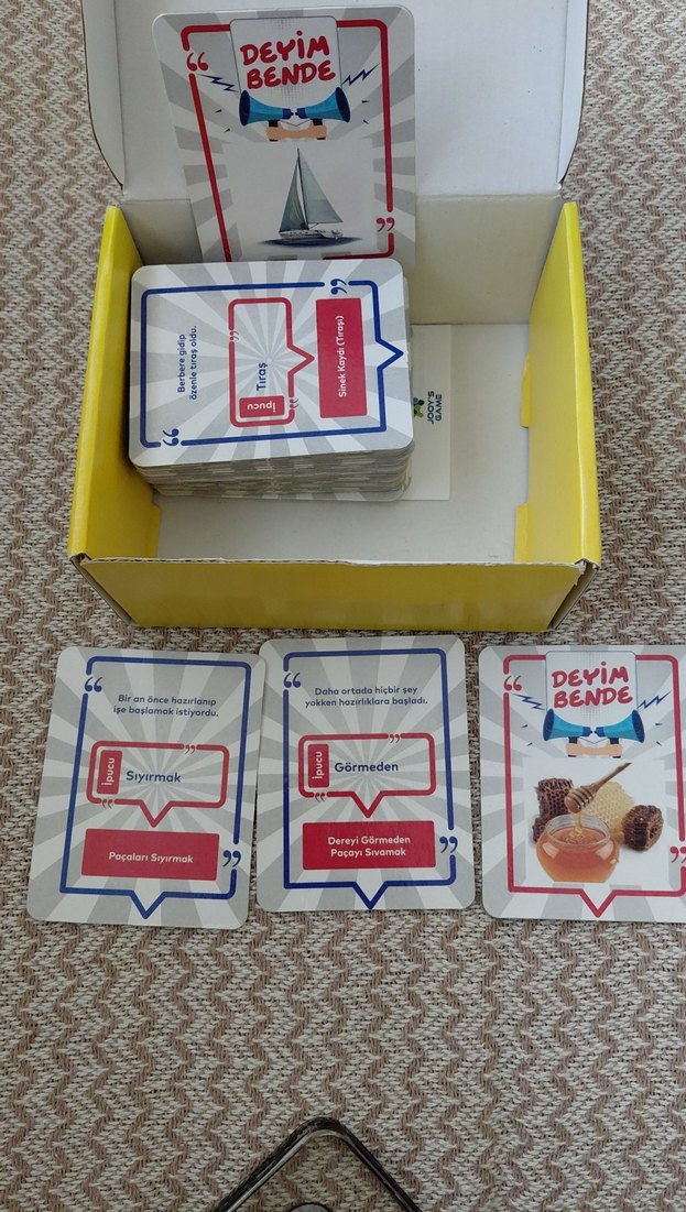 İpuçlarıyla Deyim Bende Eğitim Kartları - Görsel 3