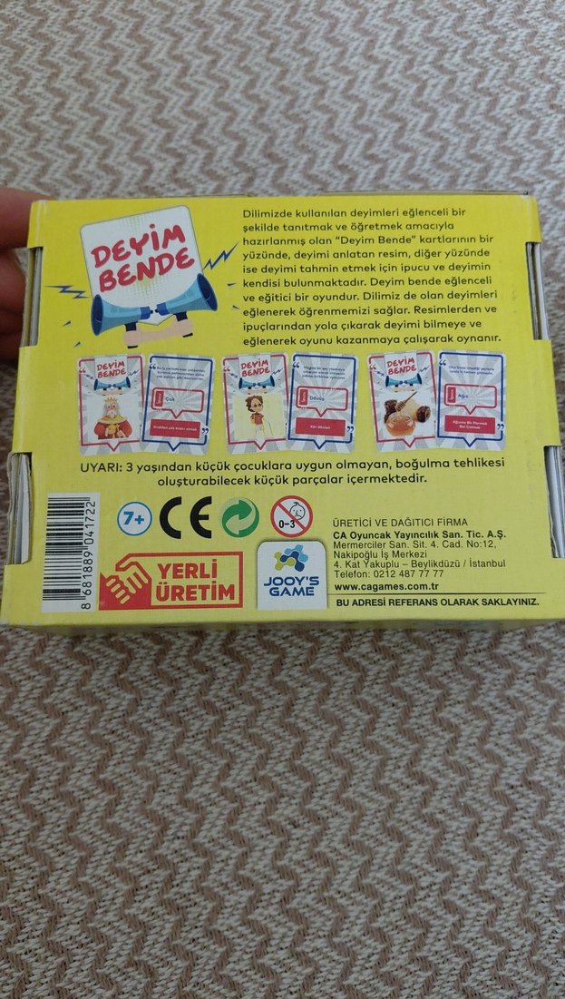 İpuçlarıyla Deyim Bende Eğitim Kartları - Görsel 4