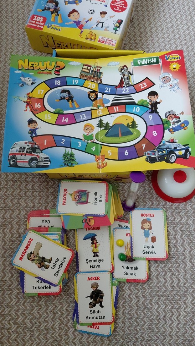 Nebuu Junior Çocuk Kart Oyunu +8 Yaş - Görsel 2