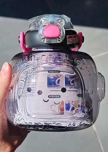 Renkli  Çocuk Termos Şişesi - Görsel 5