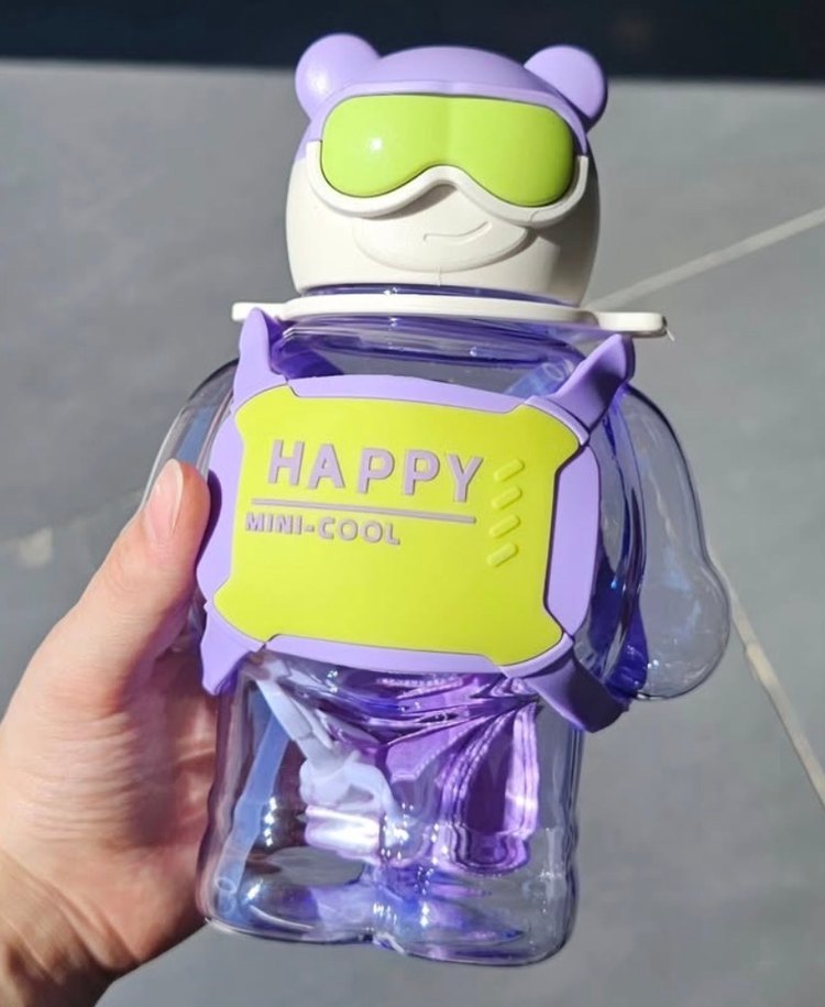 Renkli  Çocuk Termos Şişesi - Görsel 2