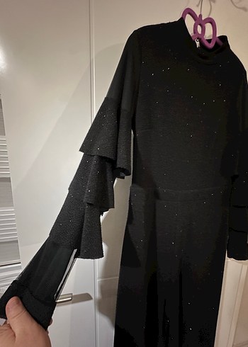 Kadın simli tulum - Görsel 8