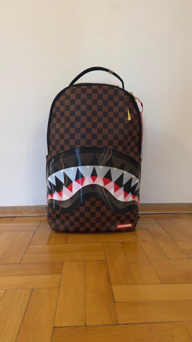 Sprayground Sharks In Paris Lenticular Chomp - SIFIR / ETİKETLİ - Görsel 2