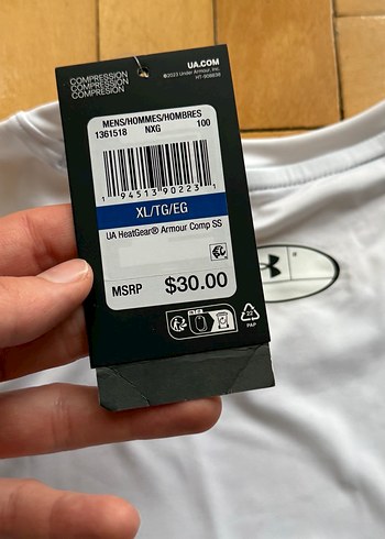 ETİKETLİ / SIFIR Under Armour HeatGear Compression XL - Görsel 3