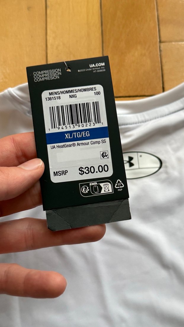 ETİKETLİ / SIFIR Under Armour HeatGear Compression XL - Görsel 3