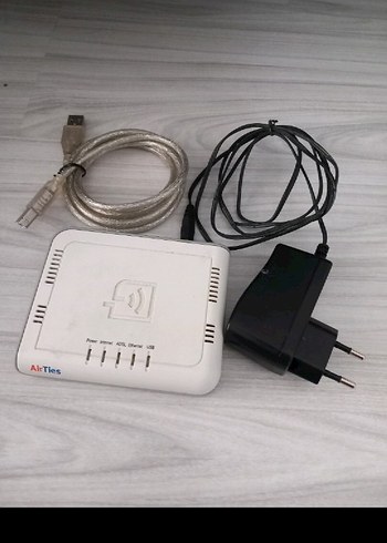 AirTies Beyaz Gri ADSL Modem - Görsel 2