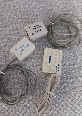 Netlink VDSL Splitter ve DSL Filtre Seti Gri Beyaz - Görsel 4