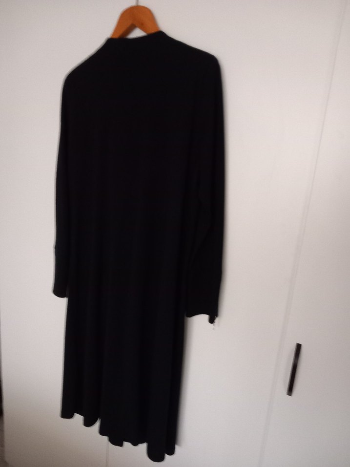 Siyah Uzun Kadın Tunik - Görsel 4