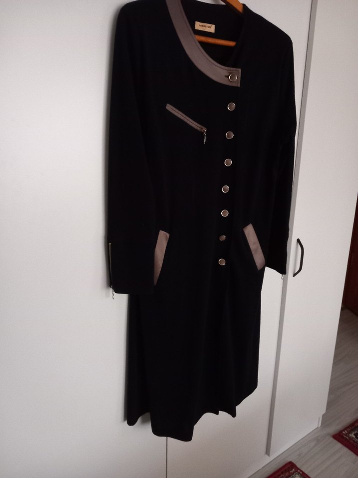 Siyah Uzun Kadın Tunik - Görsel 2