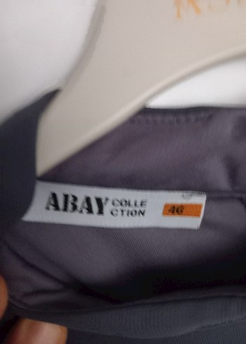 Gri Uzun Kollu Gotik Kadın Abiye Şifon Elbise - Görsel 6