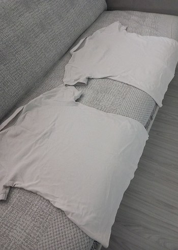 Beyaz Kısa Kollu Polo Yaka Tişört 2 Adet - Görsel 3