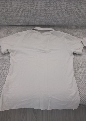 Beyaz Kısa Kollu Polo Yaka Tişört 2 Adet - Görsel 5