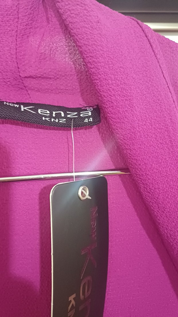 Uzun Mor Bohem Kadın abaya - Görsel 4