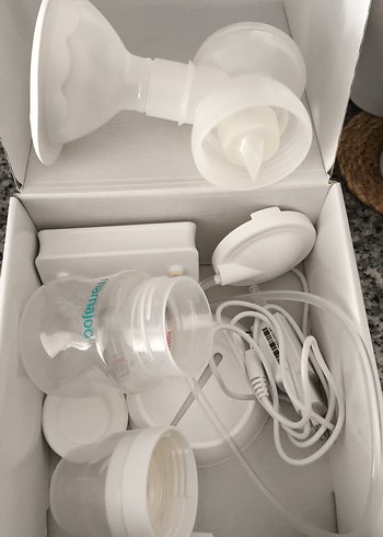 Mamajoo Elektronik USB Tekli Göğüs Pompası Beyaz - Görsel 2