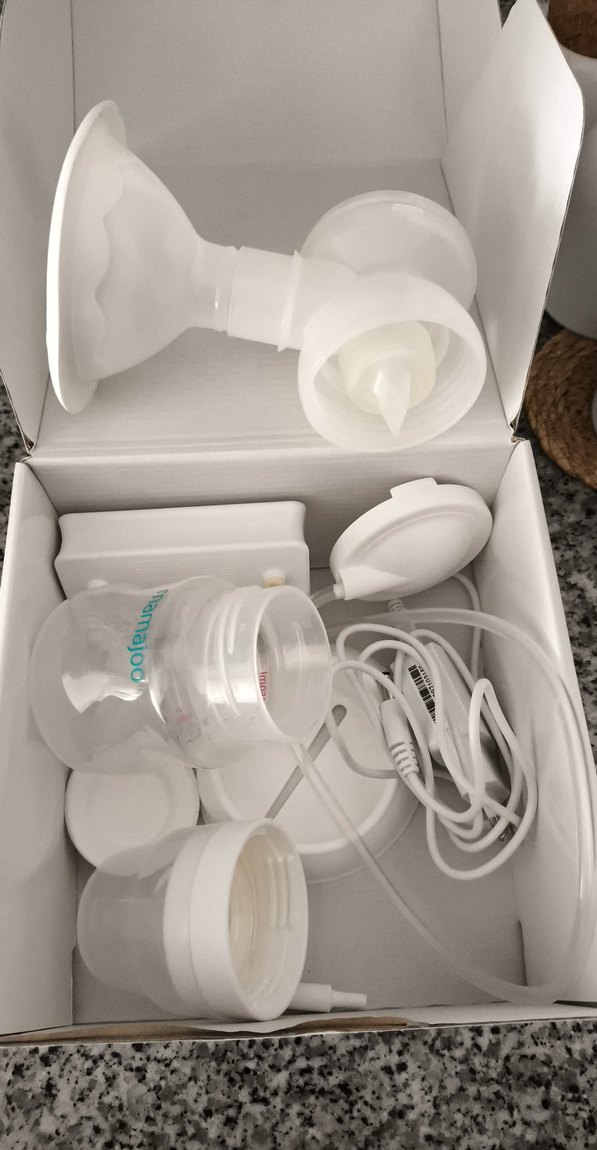 Mamajoo Elektronik USB Tekli Göğüs Pompası Beyaz - Görsel 2