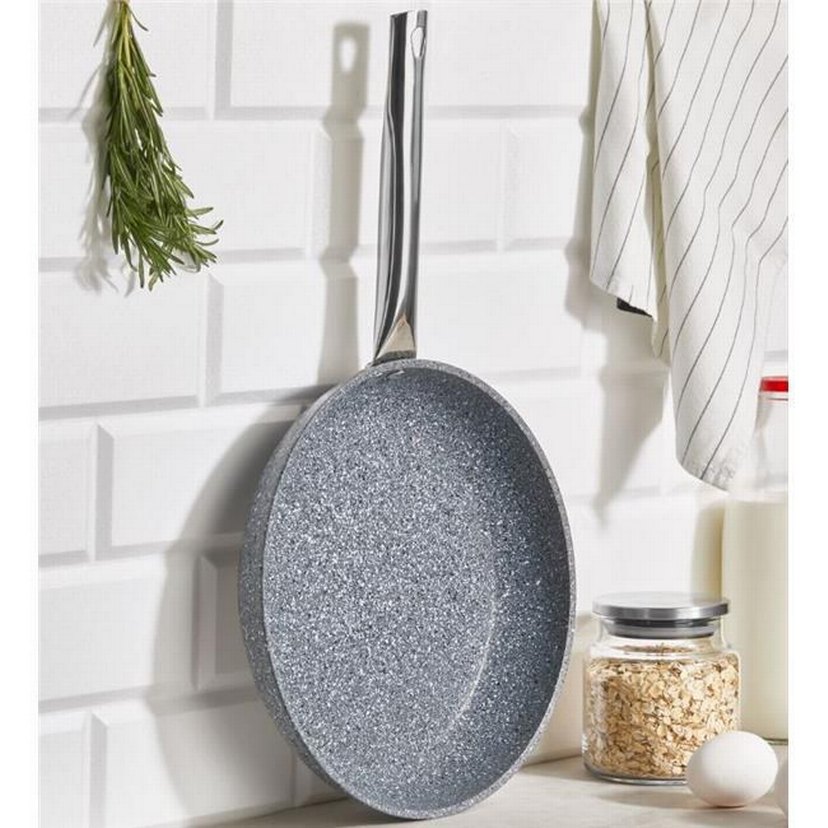 Gri Granit Kaplama Tava - Görsel 2