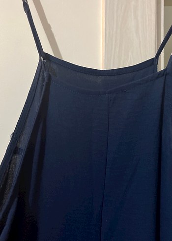 Kadın Lacivert Askılı Uzun Tulum - Görsel 3