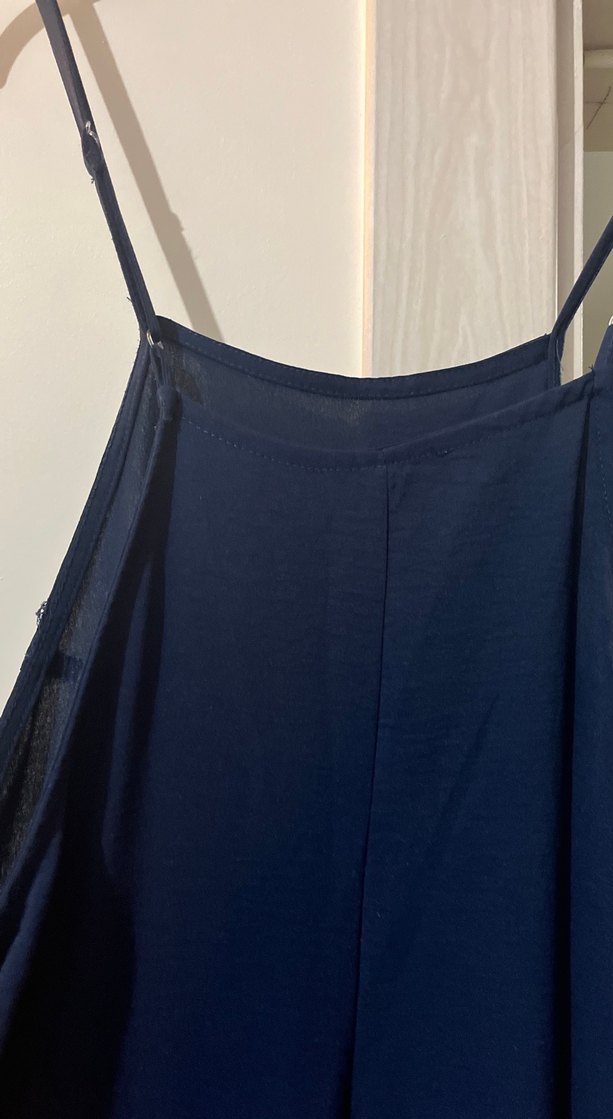 Kadın Lacivert Askılı Uzun Tulum - Görsel 3