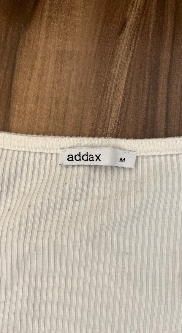 Kadın Beyaz Kısa Kollu Keten Bluz - Görsel 2