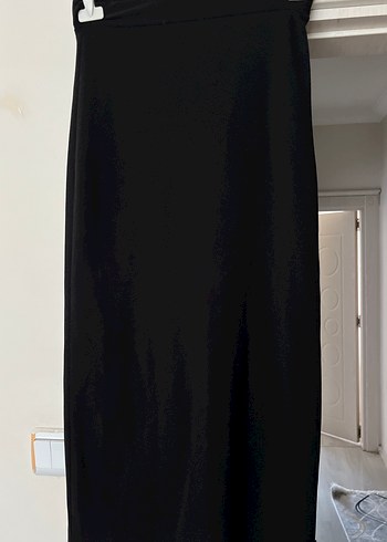 Kadın Siyah Uzun Etek - Görsel 4