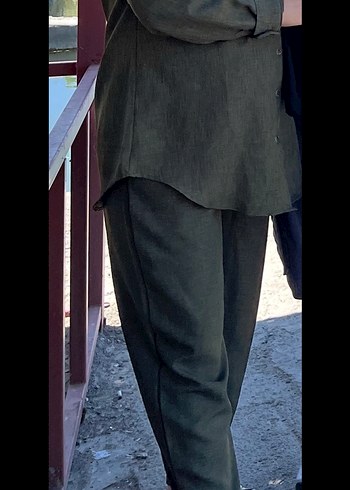 Keten Kumaşlı Salaş ikili takım - Görsel 2