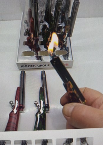 Renkli Tabanca Şeklinde Çakmak - Görsel 3