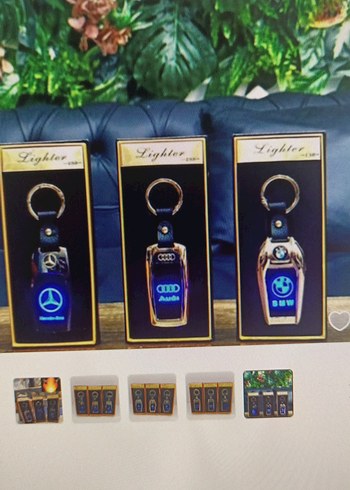 Renkli Vintage Biker anahtar lik cakmak - Görsel 3