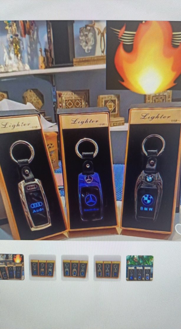 Renkli Vintage Biker anahtar lik cakmak - Görsel 2