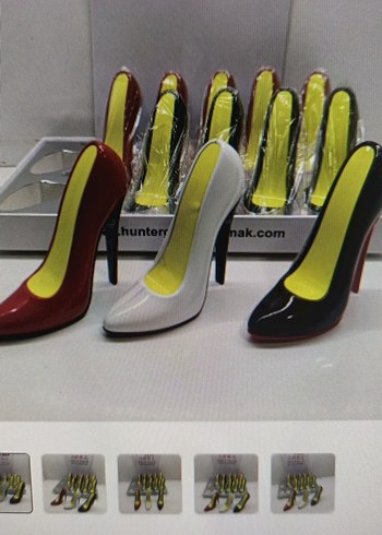 sevgiliye hediye çakmak kadın ayakkabı figürlü - Görsel 3