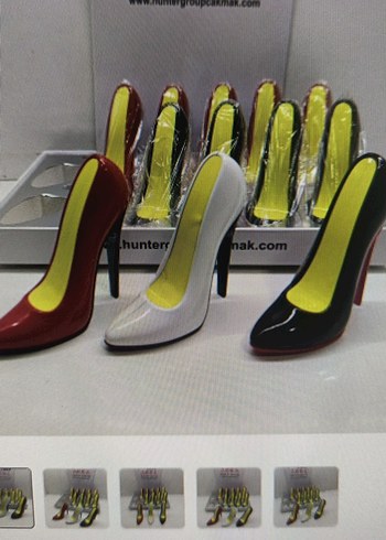 sevgiliye hediye çakmak kadın ayakkabı figürlü - Görsel 2